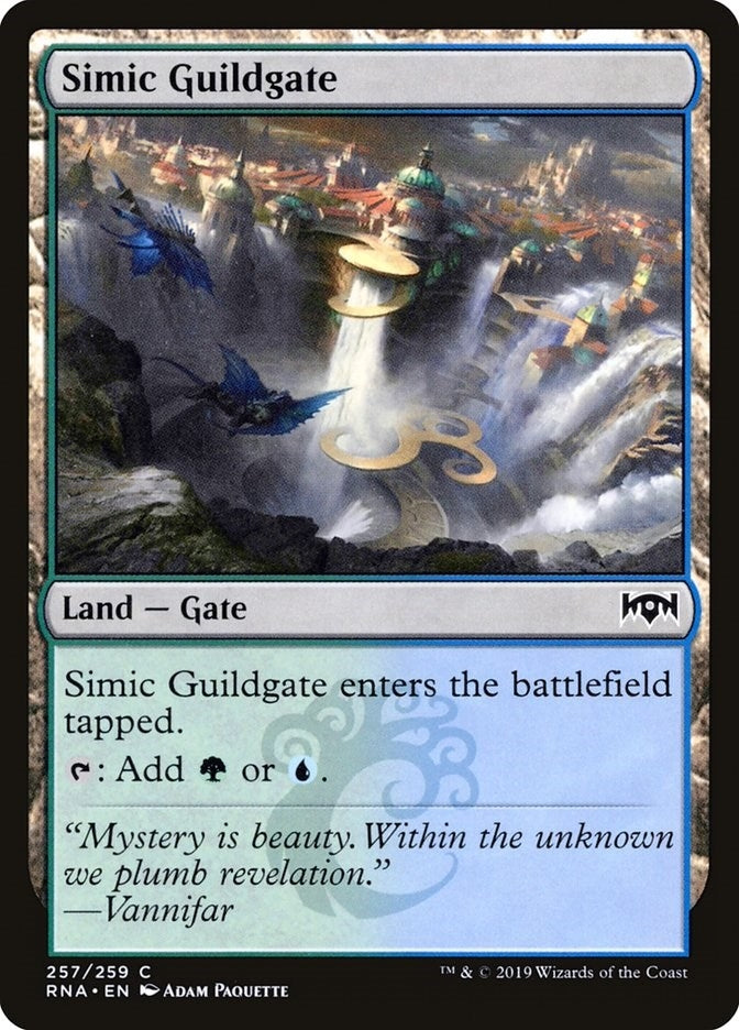 Image for Simic Guildgate (257) (257) (Ravnica Allegiance) - Magic: The Gathering