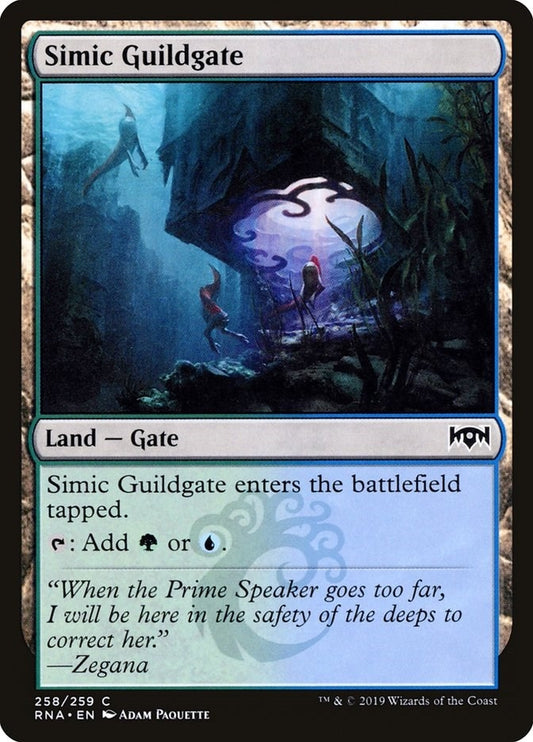 Image for Simic Guildgate (258) (258) (Ravnica Allegiance) - Magic: The Gathering