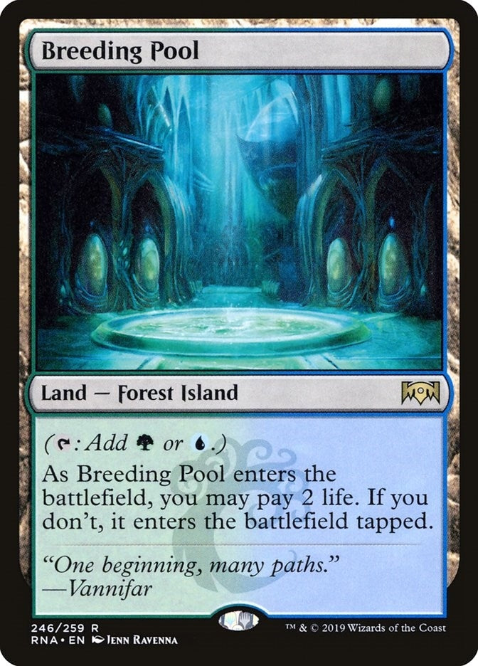 Image for Breeding Pool (246) (Ravnica Allegiance) - Magic: The Gathering