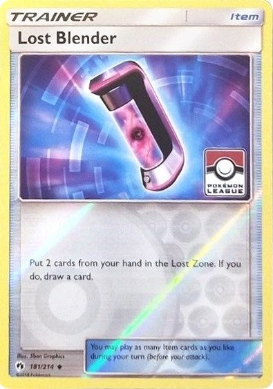 Image for Lost Blender - 181/214 (Pokemon League) (181/214) (League & Championship Cards) - Pokemon