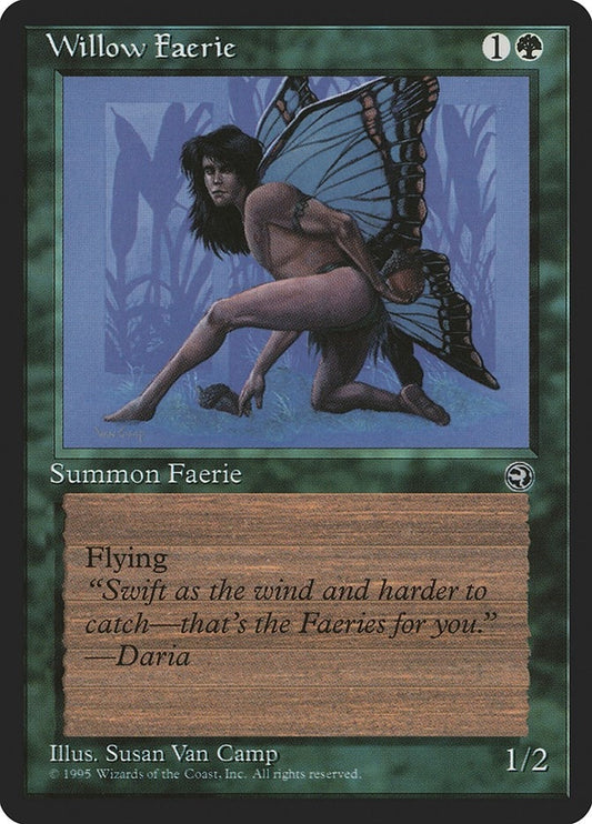 Image for Willow Faerie [Version 2] (99) (Homelands) - Magic: The Gathering