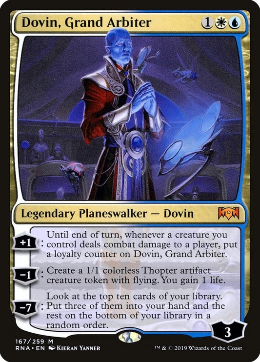 Image for Dovin, Grand Arbiter (167) (Ravnica Allegiance) - Magic: The Gathering