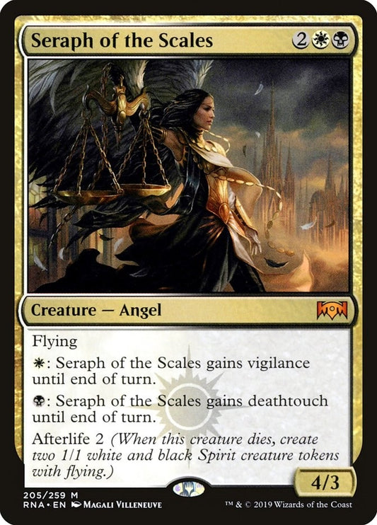 Image for Seraph of the Scales (205) (Ravnica Allegiance) - Magic: The Gathering