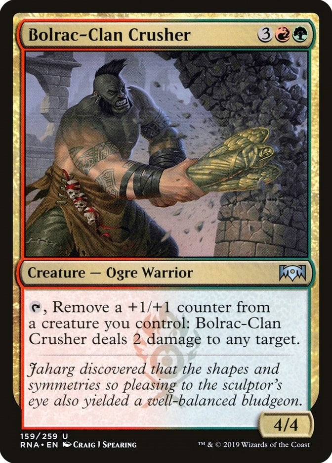 Image for Bolrac-Clan Crusher (159) (Ravnica Allegiance) - Magic: The Gathering