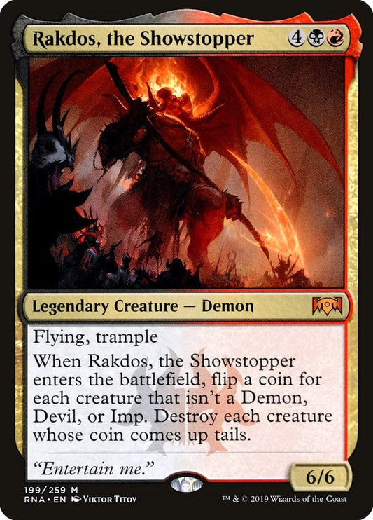 Image for Rakdos, the Showstopper (199) (Ravnica Allegiance) - Magic: The Gathering