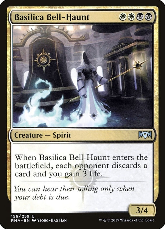 Image for Basilica Bell-Haunt (156) (Ravnica Allegiance) - Magic: The Gathering