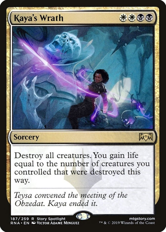 Image for Kaya's Wrath (187) (Ravnica Allegiance) - Magic: The Gathering