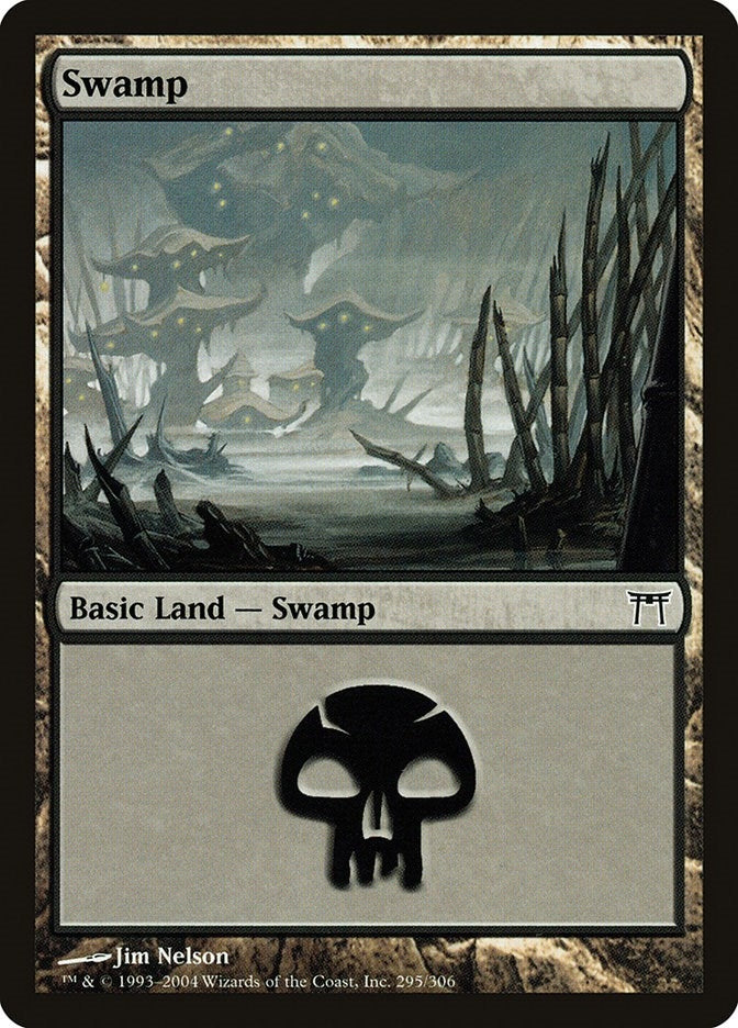 Image for Swamp (295) (295) (Champions of Kamigawa) - Magic: The Gathering
