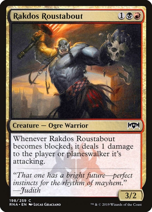 Image for Rakdos Roustabout (198) (Ravnica Allegiance) - Magic: The Gathering