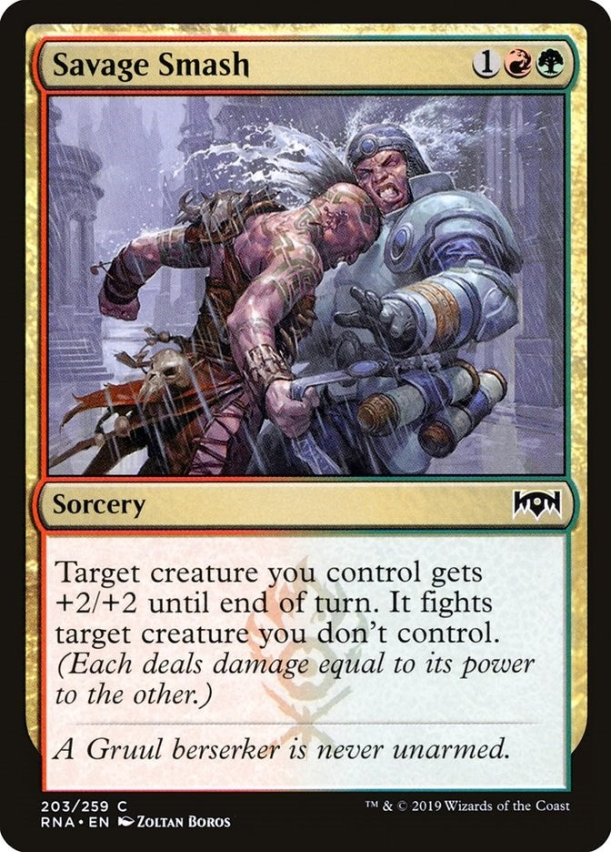 Image for Savage Smash (203) (Ravnica Allegiance) - Magic: The Gathering