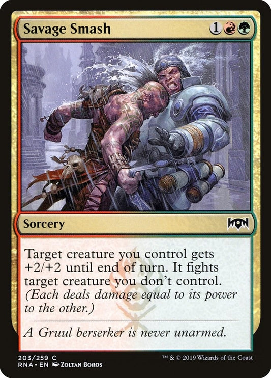 Image for Savage Smash (203) (Ravnica Allegiance) - Magic: The Gathering
