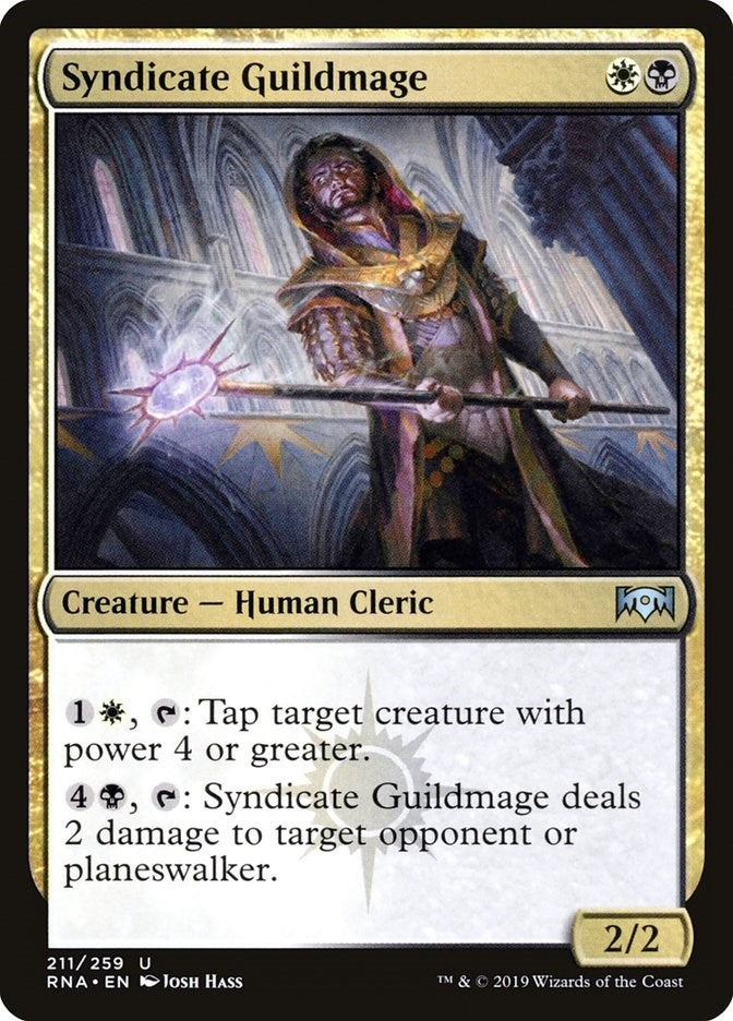 Image for Syndicate Guildmage (211) (Ravnica Allegiance) - Magic: The Gathering