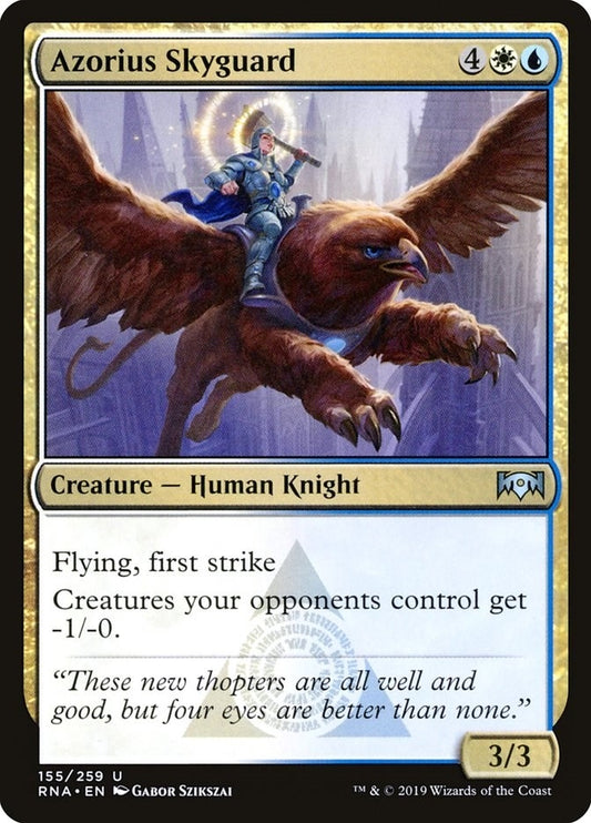 Image for Azorius Skyguard (155) (Ravnica Allegiance) - Magic: The Gathering