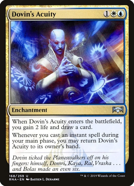 Image for Dovin's Acuity (168) (Ravnica Allegiance) - Magic: The Gathering