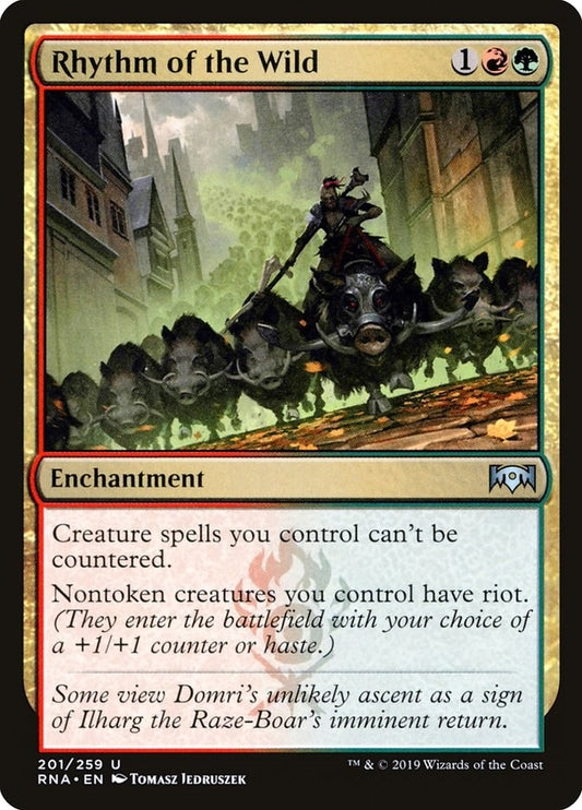Image for Rhythm of the Wild (201) (Ravnica Allegiance) - Magic: The Gathering