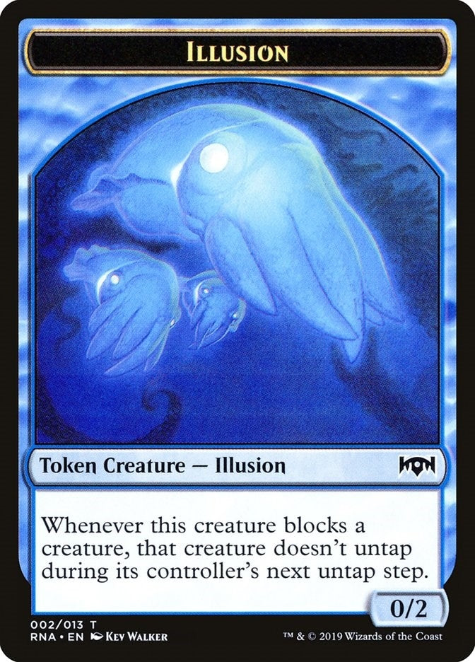 Image for Illusion Token (2) (Ravnica Allegiance) - Magic: The Gathering