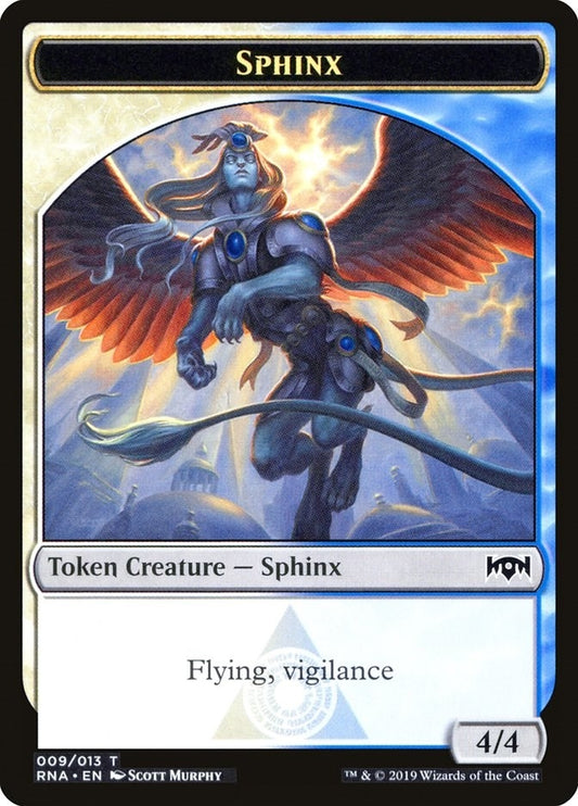 Image for Sphinx Token (9) (Ravnica Allegiance) - Magic: The Gathering