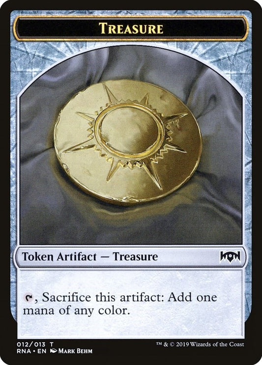Image for Treasure Token (12) (Ravnica Allegiance) - Magic: The Gathering