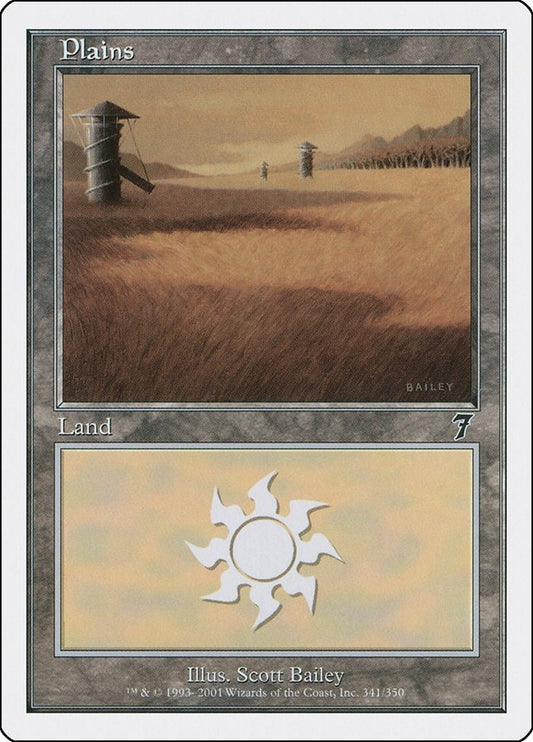 Image for Plains (341) (341) (7th Edition) - Magic: The Gathering