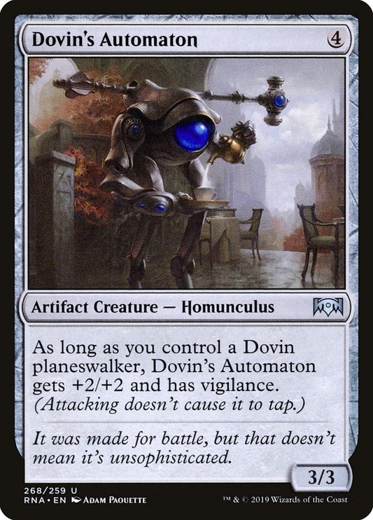 Image for Dovin's Automaton (268) (Ravnica Allegiance) - Magic: The Gathering