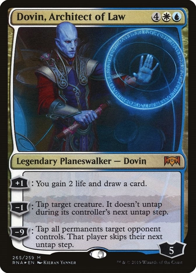 Image for Dovin, Architect of Law (265) (Ravnica Allegiance) - Magic: The Gathering