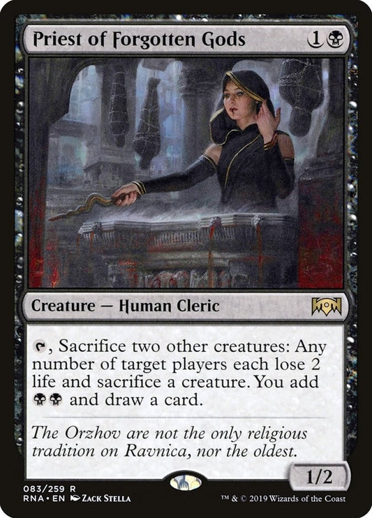 Image for Priest of Forgotten Gods (83) (Ravnica Allegiance) - Magic: The Gathering