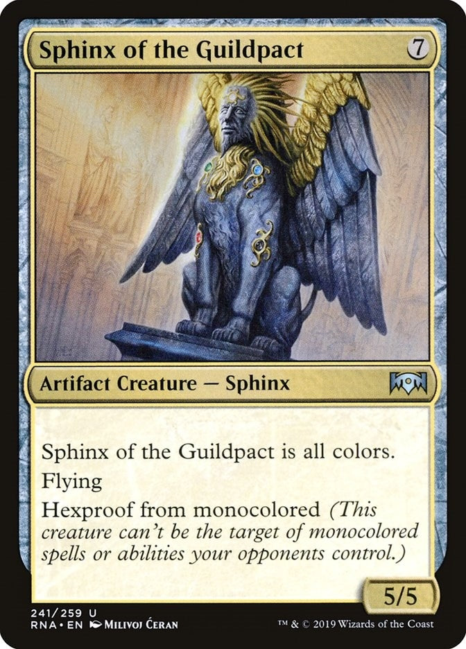 Image for Sphinx of the Guildpact (241) (Ravnica Allegiance) - Magic: The Gathering