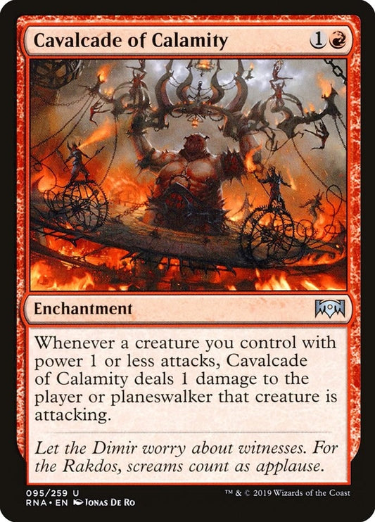 Image for Cavalcade of Calamity (95) (Ravnica Allegiance) - Magic: The Gathering