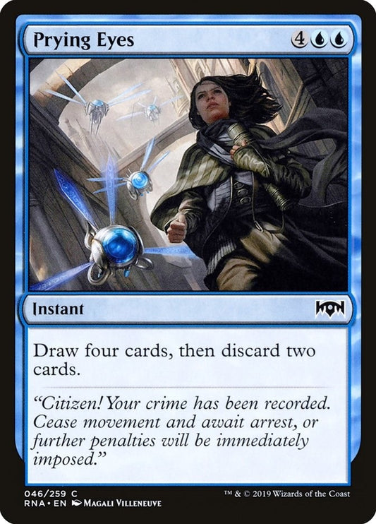 Image for Prying Eyes (46) (Ravnica Allegiance) - Magic: The Gathering