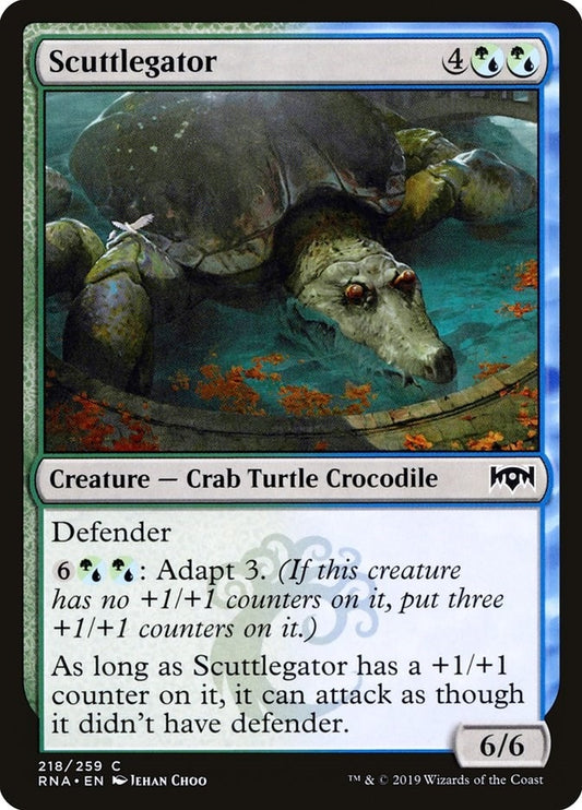 Image for Scuttlegator (218) (Ravnica Allegiance) - Magic: The Gathering