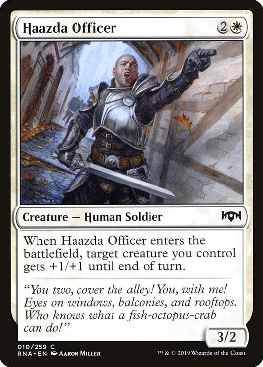 Image for Haazda Officer (10) (Ravnica Allegiance) - Magic: The Gathering