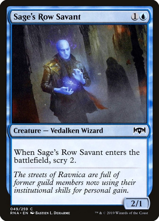 Image for Sage's Row Savant (49) (Ravnica Allegiance) - Magic: The Gathering