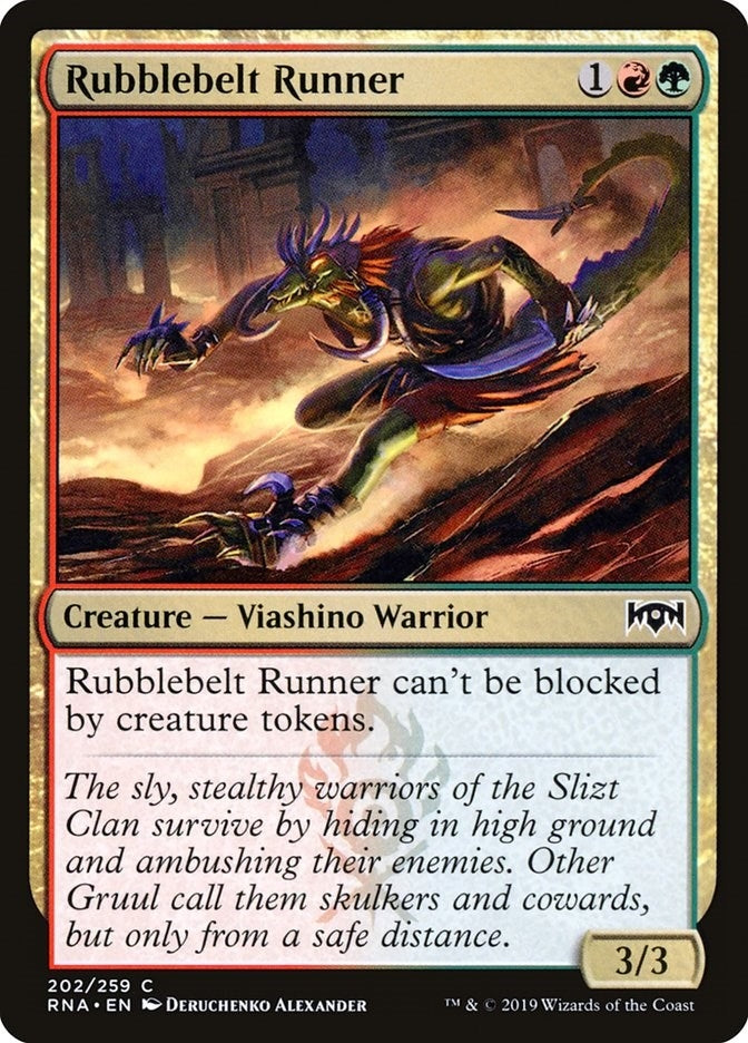 Image for Rubblebelt Runner (202) (Ravnica Allegiance) - Magic: The Gathering