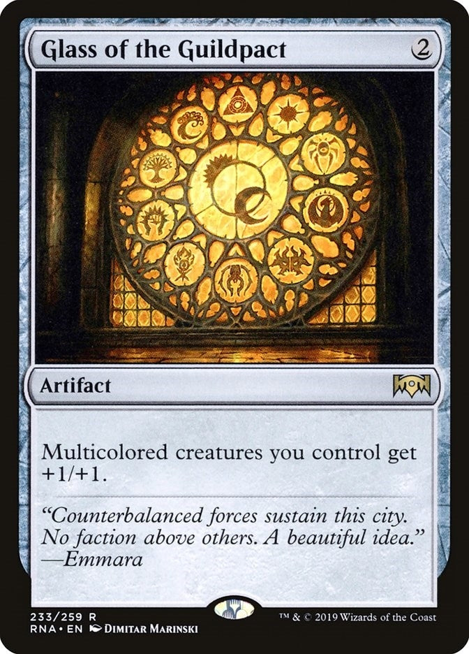 Image for Glass of the Guildpact (233) (Ravnica Allegiance) - Magic: The Gathering