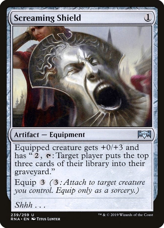 Image for Screaming Shield (239) (Ravnica Allegiance) - Magic: The Gathering