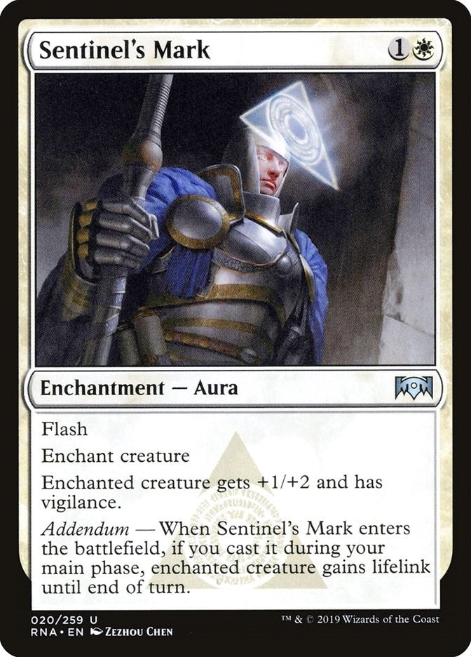 Image for Sentinel's Mark (20) (Ravnica Allegiance) - Magic: The Gathering