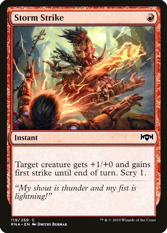 Image for Storm Strike (119) (Ravnica Allegiance) - Magic: The Gathering