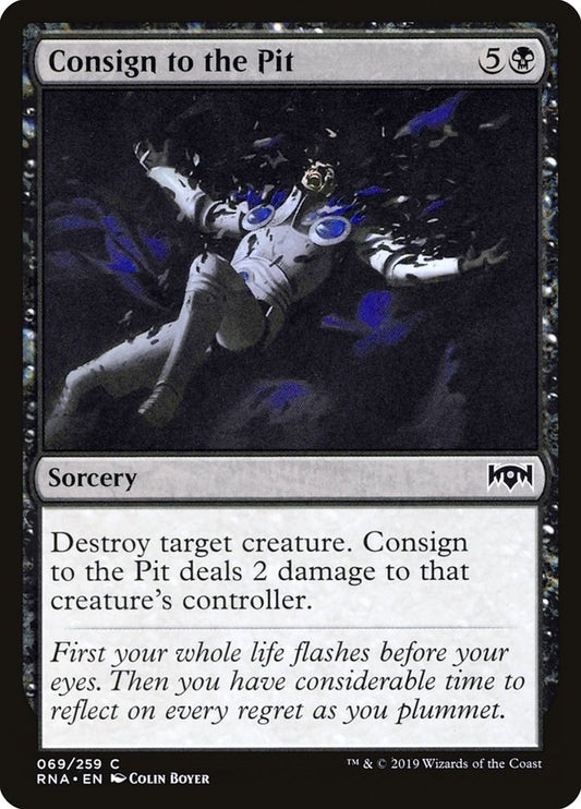 Image for Consign to the Pit (69) (Ravnica Allegiance) - Magic: The Gathering