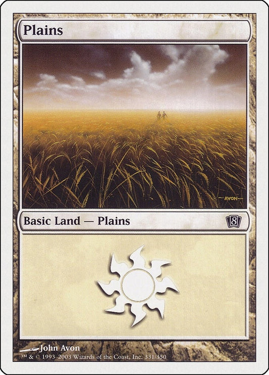 Image for Plains (331) (331) (8th Edition) - Magic: The Gathering