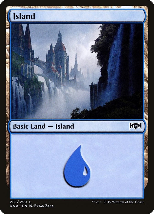 Image for Island (261) (Ravnica Allegiance) - Magic: The Gathering
