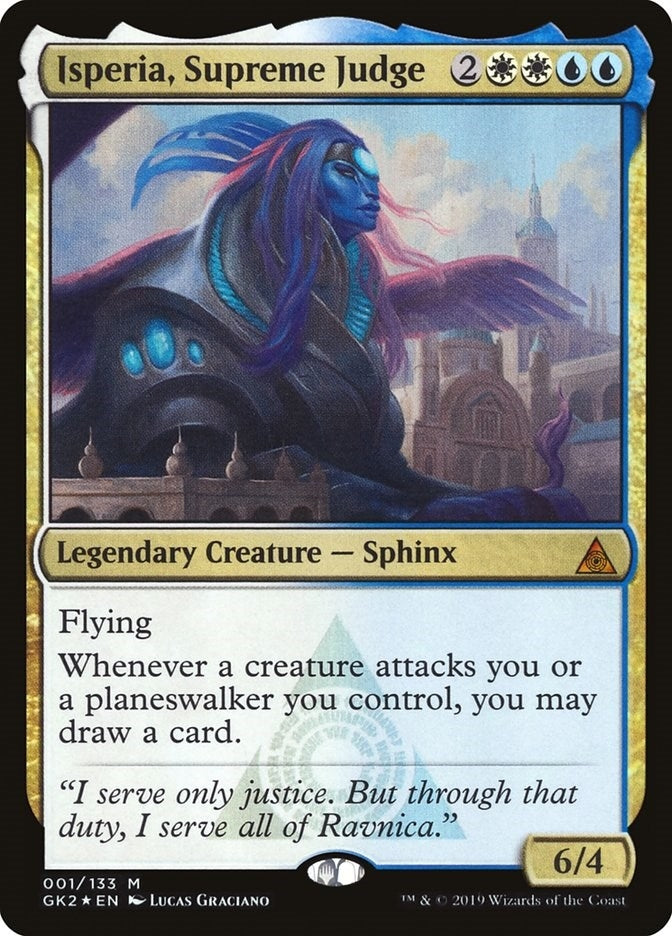 Image for Isperia, Supreme Judge (1) (Ravnica Allegiance: Guild Kits) - Magic: The Gathering