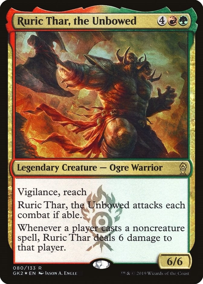 Image for Ruric Thar, the Unbowed (80) (Ravnica Allegiance: Guild Kits) - Magic: The Gathering