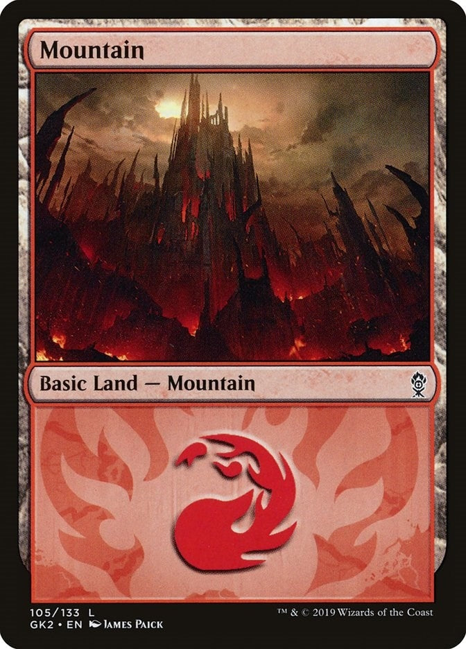 Image for Mountain (105) (105) (Ravnica Allegiance: Guild Kits) - Magic: The Gathering
