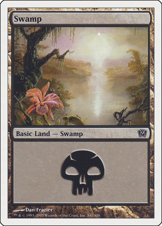 Image for Swamp (341) (341) (9th Edition) - Magic: The Gathering