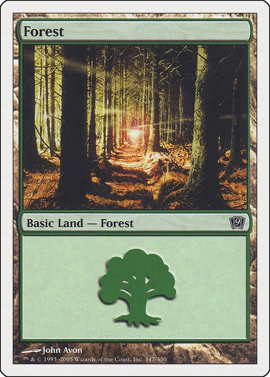 Image for Forest (347) (347) (9th Edition) - Magic: The Gathering