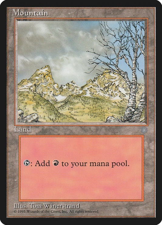 Image for Mountain (341) (341) (Ice Age) - Magic: The Gathering