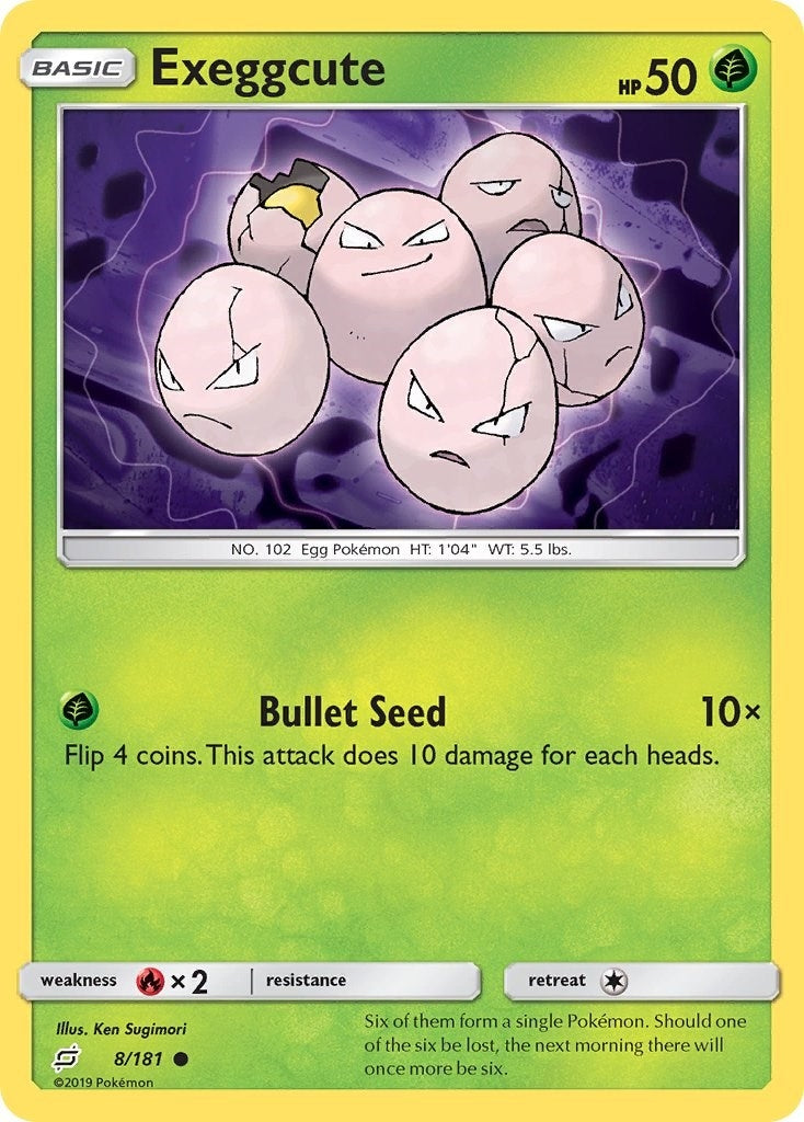 Image for Exeggcute (8/181) (SM - Team Up) - Pokemon