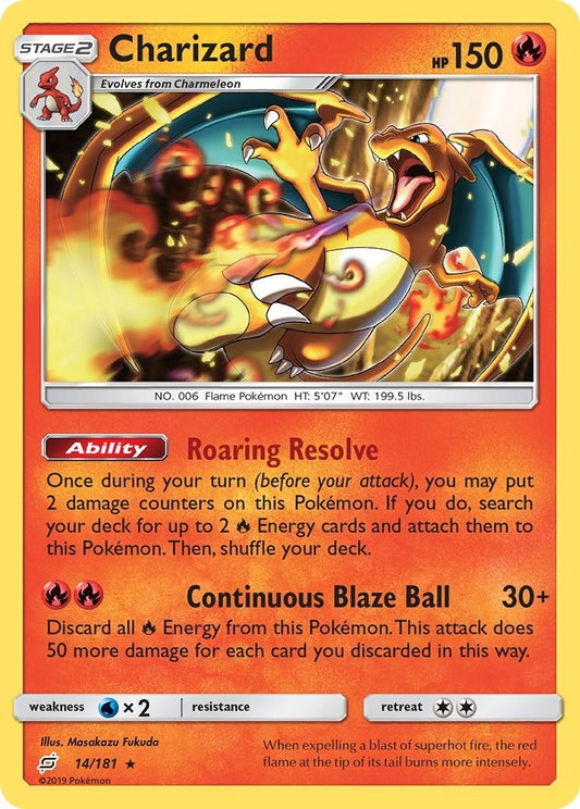 Image for Charizard (14/181) (SM - Team Up) - Pokemon