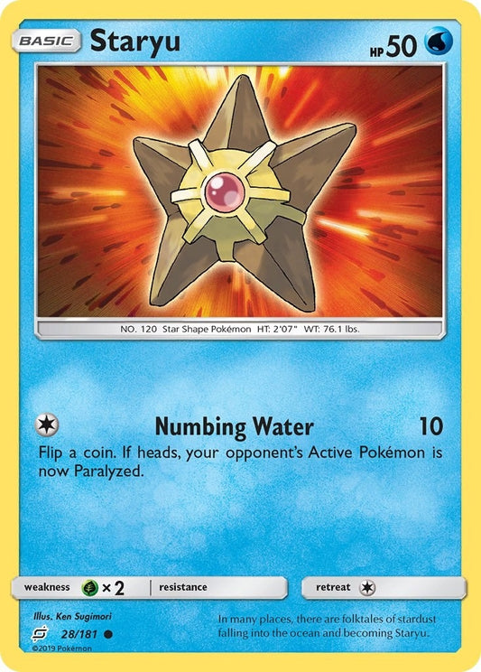 Image for Staryu (28/181) (SM - Team Up) - Pokemon