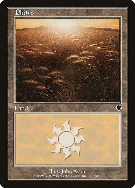 Image for Plains (331) (331) (Invasion) - Magic: The Gathering